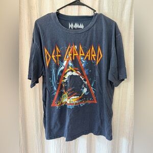Def Leppard oversized Graphic T-Shirt